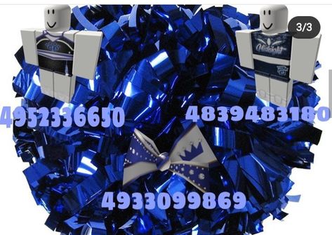 Bloxburg Soccer Uniform Outfit Codes, Bloxburg School Bags Codes, Soccer Outfit Codes For Bloxburg, Cheer Uniform Bloxburg Codes, Roblox Outfits Codes Cheerleader, Blue Shirt Codes Bloxburg, Blue Dress Bloxburg Codes, Cheer Uniform Roblox Code, Cheerleading Roblox Codes