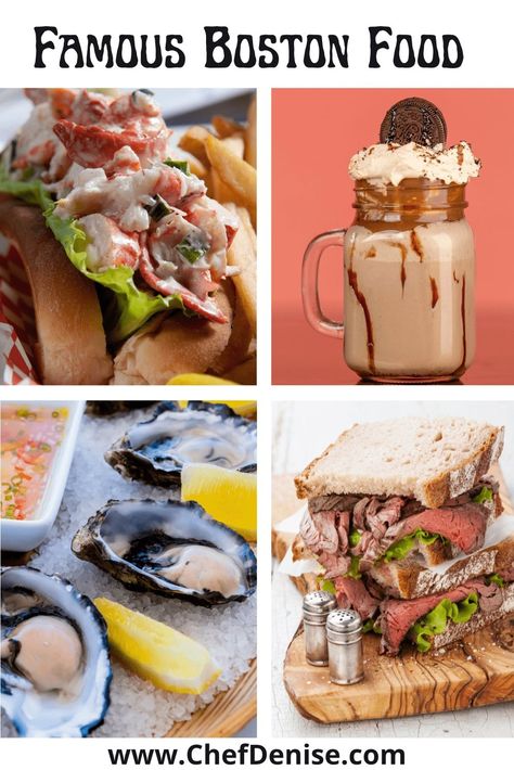 15 FAMOUS FOODS BOSTON IS KNOWN FOR Best Seafood In Boston, Boston Themed Party Food, Boston Massachusetts Food, Boston Foodie Guide, Boston Food Bucket List, Best Food In Boston, Boston Recipes, Food In Boston, Massachusetts Food