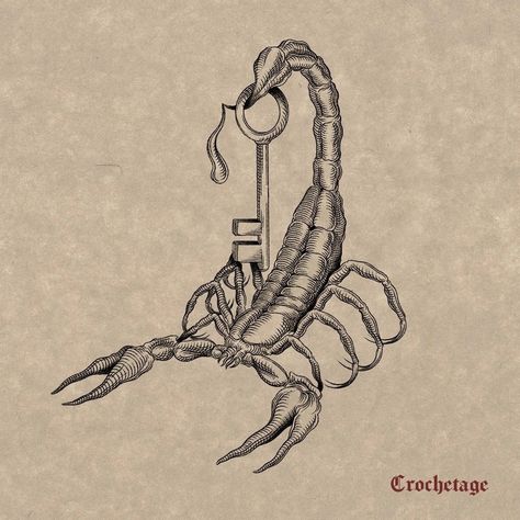 Scorpion Illustration, Scorpion Drawing, Scorpion Art, Linework Illustration, Hatch Art, Tattoo Mafia, Woodcut Tattoo, Engraving Tattoo, Scorpion Tattoo