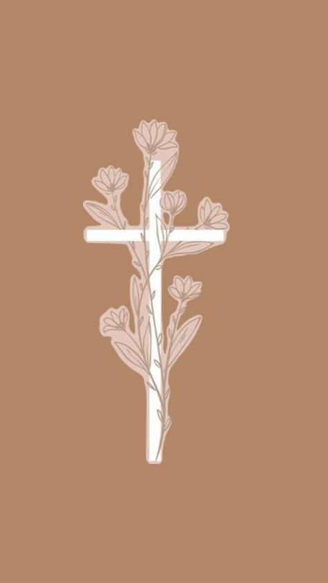 Light Brown Aesthetic Vintage Wallpaper, Light Pink And Brown Aesthetic, Christian Collage Wall, Brown Aesthetic Christian, Christian Wallpaper Cross, Brown Christian Aesthetic, Brown Art Aesthetic, Cute Beige Aesthetic, Christian Brown