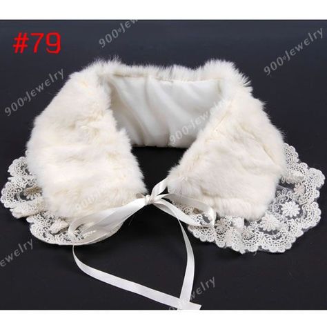 choker scarf | ... Rabbit Fur Lace Pearl Choker Collar Detachable Scarf Wrap Necklace Collar Detachable, Fluffy Rabbit, Collars Diy, Fancy Dog, Wrap Necklace, Wrap Necklaces, Choker Collar, Pearl Choker, Rabbit Fur