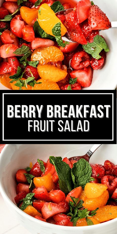 Morning Fruit Salad, Fruit Salad For Brunch, Breakfast Fruit Salad Brunch Recipes, Christmas Breakfast Fruit Salad, Breakfast Salad Recipes, Breakfast Salads, Breakfast Salad Ideas, Breakfast Fruit, Breakfast Fruit Ideas