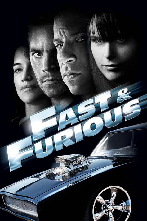 Fast And Furious Poster, Furious Movie, Fast Furious, The Furious, Paul Walker, Fast And Furious, Full Movies, Movie Poster, Film