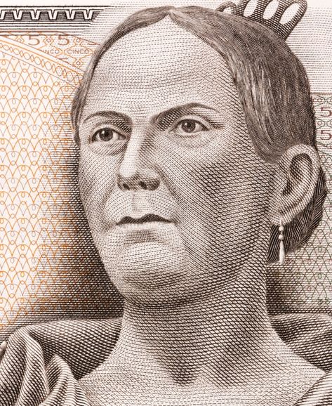 María Josefa Crescencia Ortiz Téllez-Girón de Domínguez, fue una insurgente durante la Independencia de México, considerada una de las primeras participantes en la conspiración de Querétaro y pieza clave para el inicio de la lucha que encabezó el cura Miguel Hidalgo y Costilla en Dolores Hidalgo. Fue esposa del corregidor de Querétaro, Miguel Domínguez, por lo que es conoci Male Sketch, Money, Art