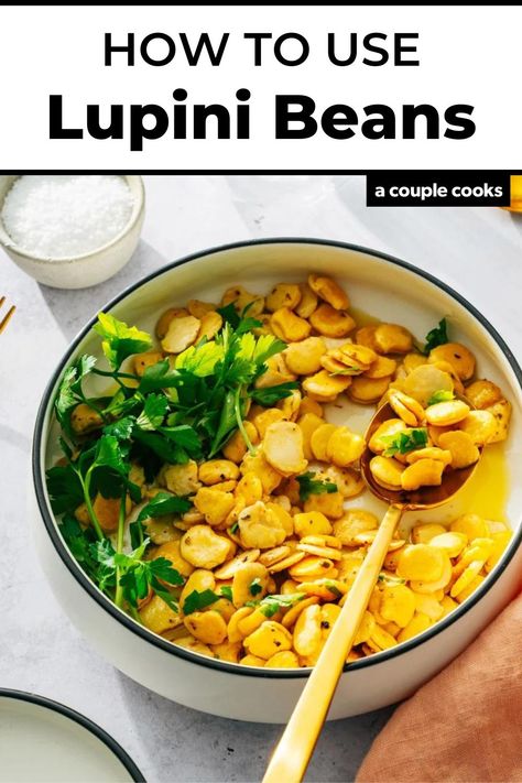 Food Recipes For Family, Lupini Beans Recipe, Side Dishes Vegetarian, Lupini Beans, Winter Salad Recipes, Tilapia Recipes, Vegan Salad Recipes, Best Vegetarian Recipes, Vegetarian Appetizers