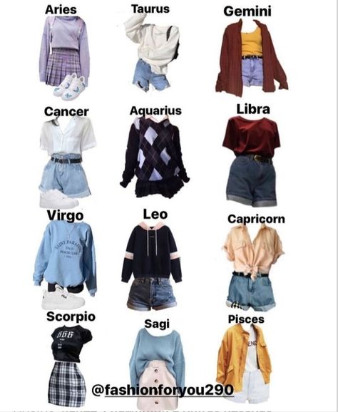 Zodiac Signs Outfits Aesthetic, Zodiac Signs Outfits Style Inspiration, Zodiac Charts, Virgo Outfits, Zodiac Outfits, Hearth Witch, Zodiac Clothes, Zodiac Signs Animals, Slytherin Outfit