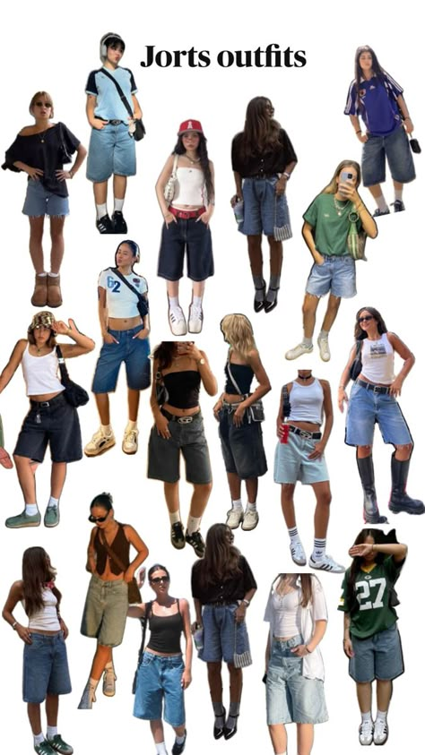 Curvy Casual Outfits, Summer Holiday Outfits, Streetwear Girl, Oufits Casual, Cool Kids Clothes, Fitness Wear Outfits, Outfit Inspo Casual, Bermuda Jeans, Cute Everyday Outfits