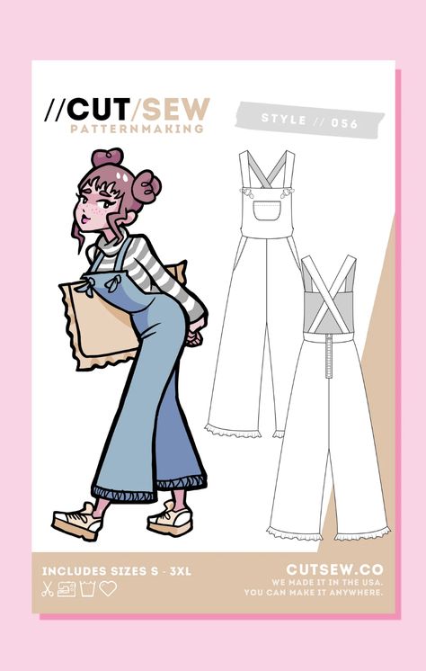 056 // PLAYSUIT Niche Hobbies, Kids Sewing Patterns Free, Unique Sewing Patterns, Fit Inspired, Free Pdf Sewing Patterns, Japanese Street, Clothes Diy, Sewing Patterns For Kids, Top Sewing Pattern