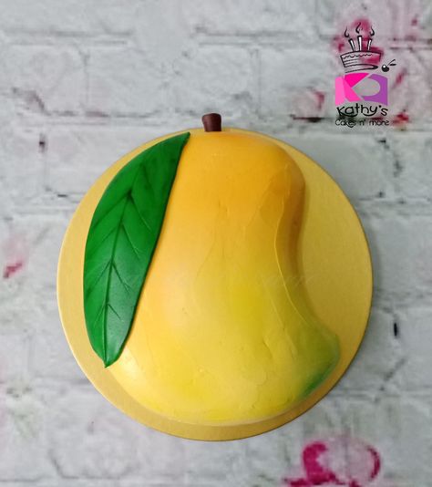 Mango Cake Design Ideas, Mango Cake Decoration, Mango Cake Design, Photoshoot Boy, Mango Shop, Birthday Cake For Husband, Chocolate Cake Designs, Barbie Doll Cakes, Cake For Husband