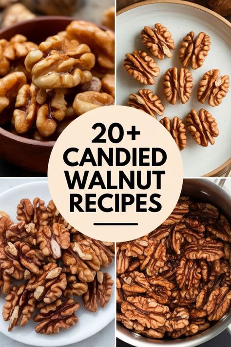 Elevate your dessert game with these candied walnut recipes. From classic to modern. these sweet treats will impress your guests and satisfy your cravings. These easy recipes are perfect for any occasion. whether it's a casual gathering or a special event. https://foodeau.com/candied-walnut-recipes/ Keto Walnuts Candied, Flavored Walnut Recipes, Candy Nuts Recipe Easy, Glazed Nuts Recipe, Black Walnuts Recipes, Easy Cloud Bread Recipe, Candied Walnuts Recipe, Candied Nuts Recipe, Sinigang Recipe