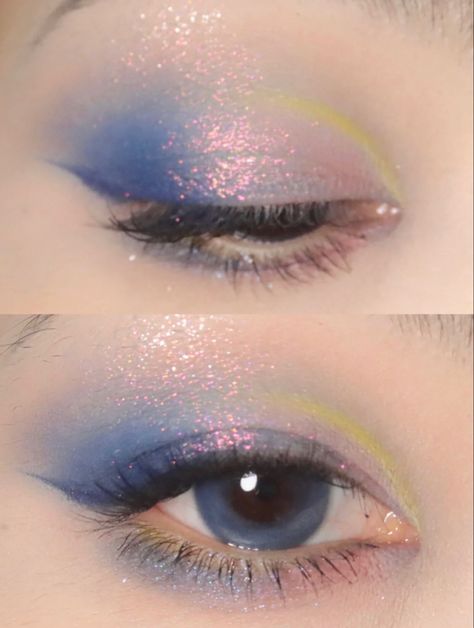 Douyin Eye Makeup, Makeup Asian, Cute Eye Makeup, Doll Eye Makeup, Ethereal Makeup, Colorful Eye Makeup, Asian Eye Makeup, Eye Makeup Art, Beauty Makeup Tips