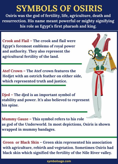 Egyptian Paganism, Osiris Egyptian God, Osiris God, God Of Life, God Of Fertility, Kemetic Spirituality, Ancient Egyptian Deities, Ancient Egypt Gods, Egyptian Deity