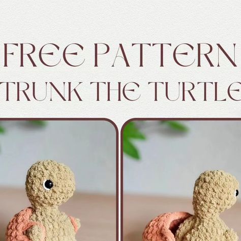 Crochet CroChey on Instagram: "🐢 Today we "shell-abrate" this free pattern for Trunk the Trendy Turtle 🎉 We don't mean to "sturtle" you, but this little guy carries a big suprise in his backpack 🎒🍑 🤫 Ofcourse he wouldn't be trendy without these amazing mods: 🎃 Halloween costume (page 5) 🎅 Santa costume (page 6) 🍊 Orange costume (page 7) 🍄 Mushroom costume (page 8) This pattern is a collaboration with @croshaw_crochets @gwenniezcrochet @fluffbaellchen and @crochet_crochey , and tested by Crochet Turtle Shell Backpack, Crochet Cheeky Turtle, Turtles Crochet Pattern Free, Cheeky Turtle Crochet Pattern, Tank The Turtle Crochet, Unique Crochet Amigurumi, Funny Things To Crochet, Crochet For Guys, Big Crochet Projects