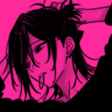 Magenta Aesthetic Icon, Black And Pink Anime Pfp, Hot Pink Discord Pfp, Dark Pink Pfp Aesthetic, Hot Pink Aesthetic Pfp, Hot Pink Anime Aesthetic, Dark Pink Anime Pfp, Dark Pink Anime Aesthetic, Pfp Hot Pink