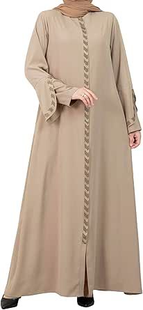 Muslim Traditional Dress, Istanbul Style, Dubai Kaftan Dress, Muslim Long Dress, Home Dress Women, Muslim Dresses, Eid Outfits, Womens Denim Shirt, Abaya Designs