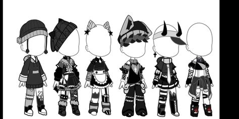 Suit Ideas Gacha Club, Gacha Club Outfit Ideas Emo, Gacha Suit Ideas, Gacha Club Suit Ideas, Gacha Outfit Ideas Aesthetic, Emo Gacha Club Outfits, Gacha Club Outfit Ideas Male Emo, Gacha Club Outfits, Gacha Life Sleep Outfits