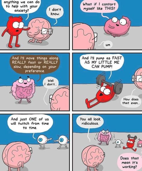 Akward Yeti, Heart And Brain Comic, Heart Vs Brain, Awkward Yeti, The Awkward Yeti, Medical Memes, Funny Comic Strips, Medical Humor, Science Humor