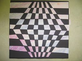 Miss Young's Art Room: 6th Grade Op Art Paper Weaving Watercolor Resist, Two Owls, Young Art, Paper Weaving, Real Art, Following Directions, Guided Drawing, A Dragon, Art Classroom