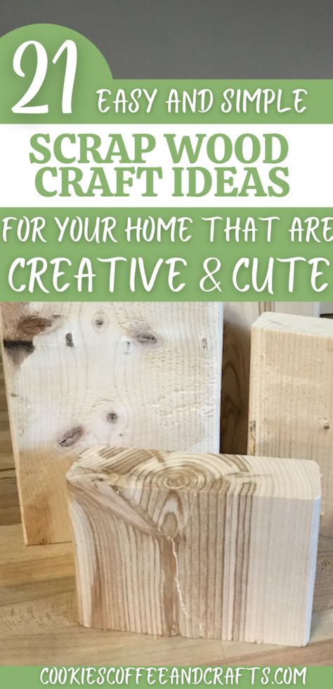 2x4 Scraps Projects Diy, Small 2x4 Wood Projects, Leftover 2x4 Pieces, Wood Block Ideas Diy, What Can You Make Out Of 2x4, Wood Scrap Projects Diy Home Decor, Wood Scraps Crafts, Wood Chunk Crafts, Wood Cutoffs Ideas