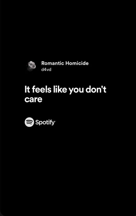 romantic homicide- d4vd This Is How It Feels D4vd, D4vd Wallpaper, Deep Lyrics, Drake (lyrics), Songs That Describe Me, Relatable Lyrics, Rap Lyrics Quotes, Meaningful Lyrics, Song Lyric Quotes