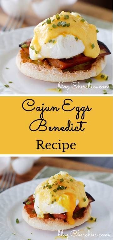 Cajun Hollandaise Sauce, Cajun Eggs, Benedict Breakfast, Eggs Benedict Casserole, Easy Eggs Benedict, Breakfast Summer, Benedict Recipe, Eggs Benedict Recipe, Egg Benedict