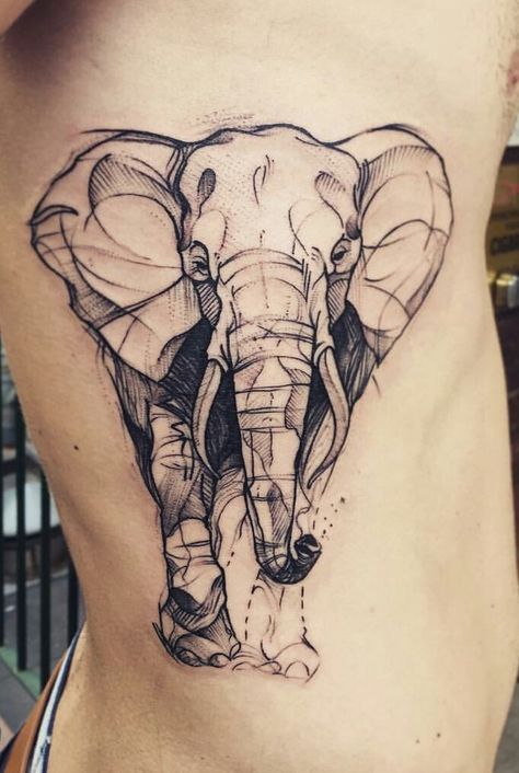 Elephant Tattoo Ideas, Tattoo Elephant, Petit Tattoo, Elephant Tattoo Design, Kunst Tattoos, Inspiration Tattoos, Tree Of Life Tattoo, Elephant Tattoo, Elephant Tattoos