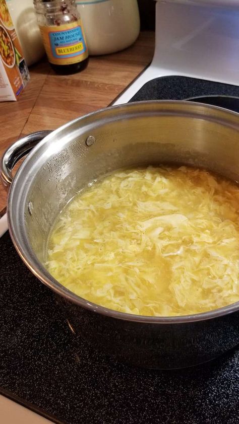 Restaurant Style Egg Drop Soup Recipe | Allrecipes Chicken Egg Drop Soup, Egg Drop Soup Easy, Easy Healthy Soup Recipes, Homemade Egg Drop Soup, Best Chinese Recipes, Egg Drop Soup Recipe, Soup Restaurant, Easy Healthy Soup, Easy Soup Recipes Healthy