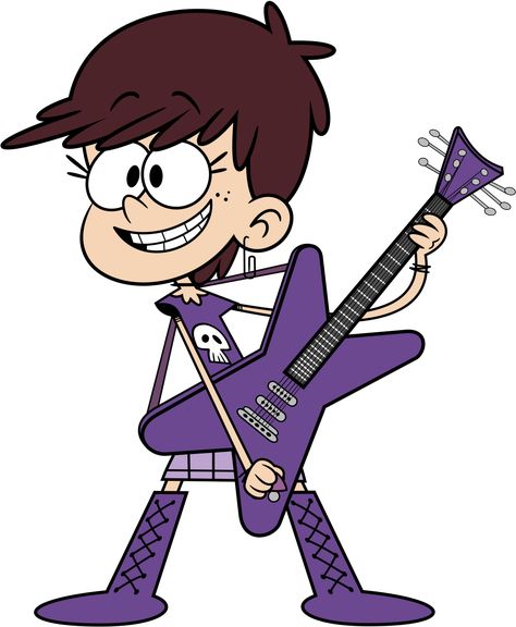 View full size The Loud House Luna Loud Loud House Season 1 Vector - Loud House Luna Loud Clipart  and download transparent clipart for free! Like it and pin it. The Loud House Luna, Luna Loud, Snoopy Valentine, Lynn Loud, Cartoon Pfp, Loud House Characters, Nickelodeon Cartoons, The Loud House, Loud House