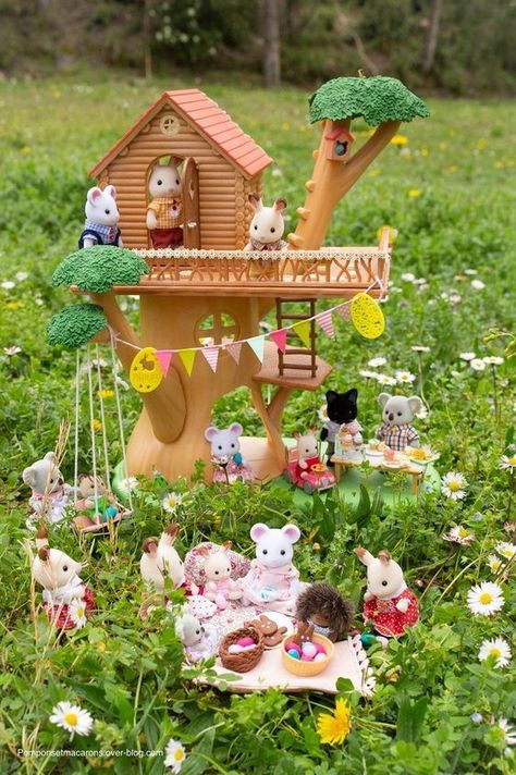 Sullivan Family, Critters 3, Calico Critters Families, Sylvanian Family, Family World, Mini Doll House, Fantasy Art Dolls, Christmas Gift List, Calico Critters