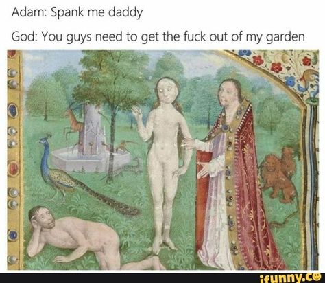 Queer Art Men, Medieval Memes, Cool Memes, Classic Memes, Classical Art Memes, Pretty Meme, Art Men, Memes Of The Day, Queer Art