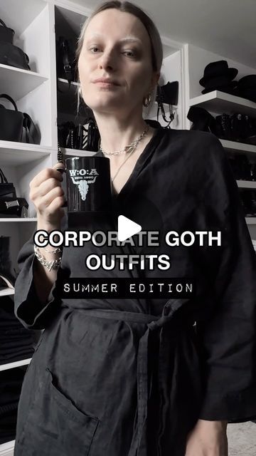 Goth Corporate Work Outfits, Corporate Goth Outfits, Professional Goth, Goth Corporate, Clean Goth, Corporate Outfit, Corporate Goth, Corporate Outfits, Goth Aesthetic