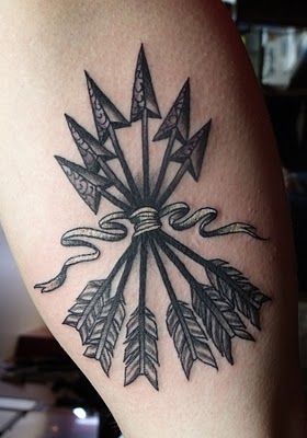 #inked #ink #tattoo #tattoos #tats Arrows Tattoo, King Tattoos, Arrow Tattoo, Arrow Tattoos, An Arrow, Great Tattoos, Tattoo Trends, Quiver, Skin Art