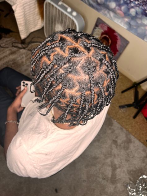 Short Box Braids For Men, Men’s Single Braids, Singles Box Braids Men, Small Box Braids Men, Singles Box Braids, Men’s Box Braids, Men Singles Braids, Single Braids For Men, Box Braids For Men