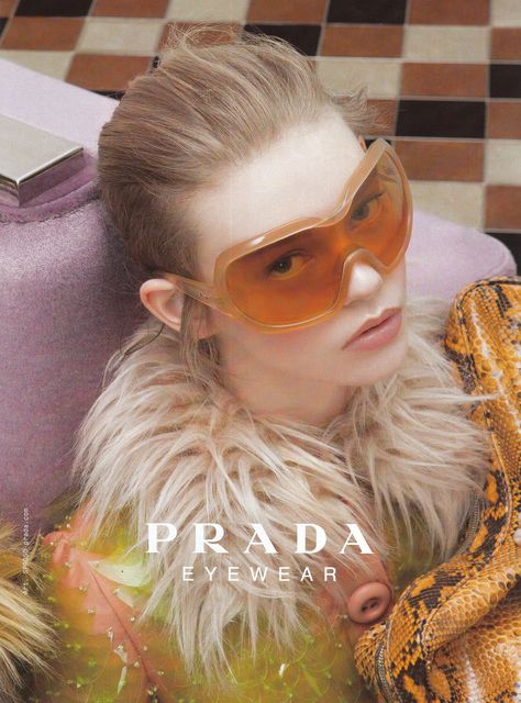 Prada Powerpuff Girls Quotes, Eyewear Campaign, Prada Eyewear, New Glasses, Eyewear Fashion, Powerpuff Girls, Ad Campaign, Girl Quotes, Square Sunglasses Women