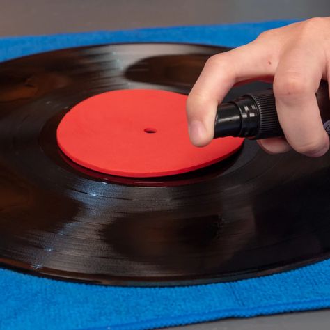 How to Clean Vinyl Records | Family Handyman How To Clean Vinyl Records, Vinyl Records Diy, Records Diy, Vinyl Record Cleaning, Clean Vinyl Records, Record Turntable, Vinyl Record Display, Music Rooms, Vinyl Record Collection