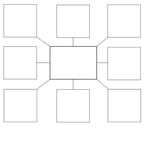 Concept Web  - A Printable From Test Designer Web Diagram, Literacy Centres, Concept Web, Teaching Multiplication, Free Printable Activities, College Graduate, Clip Cards, First Job, Grade 4