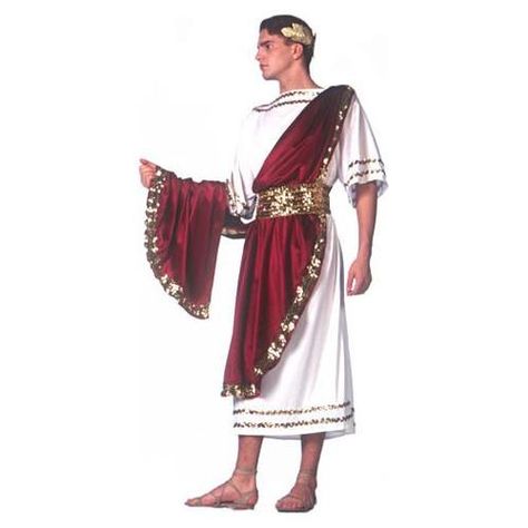 Julius Caesar Costume, Roman Costumes, Ancient Greek Clothing, Gladiator Costumes, Biblical Costumes, Roman Clothes, Toga Costume, Roman Costume, Greek Costume