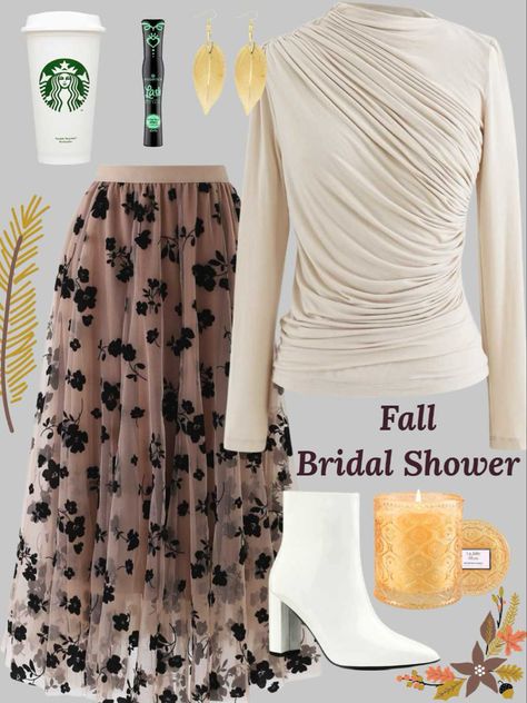 Fall Bridal Shower Outfit For Guest, Bridal Shower Outfits For Guest Winter, Fall Bridal Shower Outfit, Bridal Shower Outfit For Guest, Shower Outfit For Guest, Fall Engagement Shoots, Amazon Wedding, Engagement Shoot Outfit, Outfits Amazon