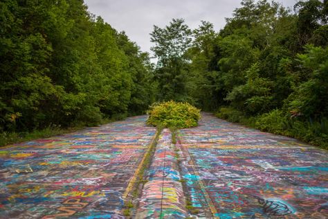 Centralia, Pennsylvania’s least-populated town, has been sitting on top of a burning mine fire for 60 years Centralia Pennsylvania, Four Wheeling, Hot Dog Cart, Places In Usa, Coal Mining, Ghost Town, A Town, Ghost Towns, Usa Travel