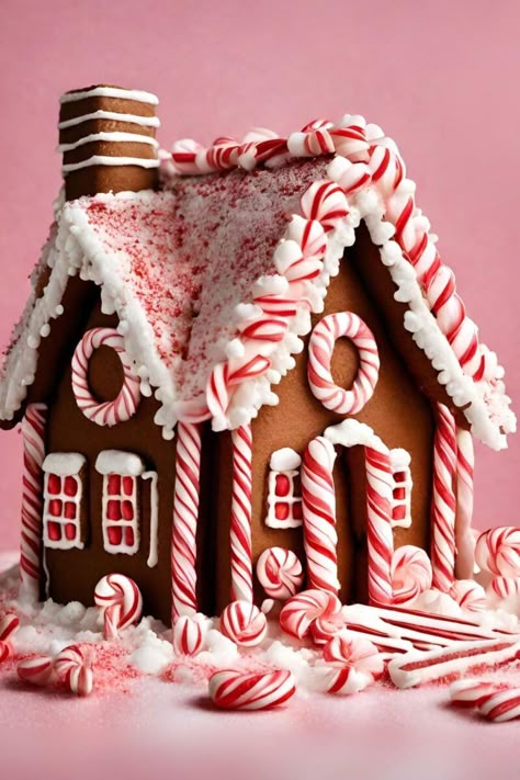 The BEST Gingerbread House Ideas | Montana Happy Decor Aqiqah Baby Boy, Best Gingerbread House Ideas, The Best Gingerbread House, Candy Gingerbread House, Best Gingerbread House, Photoshoot Snow, Gingerbread Tea, Gingerbread House Inspo, Gingerbread Competition