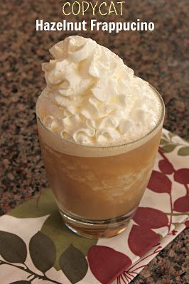 In Erika's Kitchen: Copycat Starbucks hazelnut Frappucino Blended Iced Coffee, Pumpkin Frappuccino, Low Carb Starbucks Drinks, Low Carb Starbucks, Keto Coffee Recipe, Frappe Recipe, Chocolate Protein Shakes, Expensive Coffee, Frappuccino Recipe