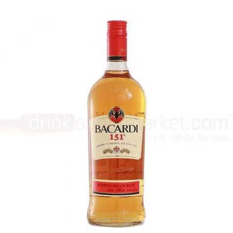 Bacardi 151, Puerto Rican Rum, Bacardi, Rosé Wine Bottle, Vodka Bottle, Rum, Alcoholic Drinks, Wine Bottle, Portfolio