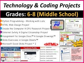 Middle School Technology, Coding Projects, Pc Gadgets, Fishing Gadgets, In Five Years, School Computers, Computer Class, Universal Standard, School Technology