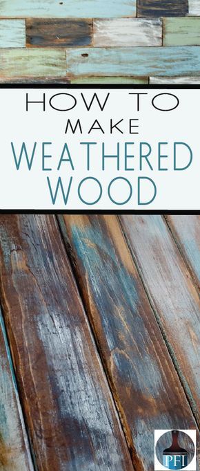 There are several ways to achieve the beautiful weathered wood look, here are 8 techniques that deliver the best results. Distressed Furniture Painting, Diy Holz, Wood Ideas, Hur Man Målar, Distressed Furniture, Paint Furniture, Weathered Wood, Redo Furniture, Look Here