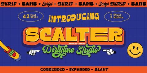 Scalter Font | Webfont & Desktop | MyFonts Banners Music, Beauty Salon Business Cards, Free Typeface, Business Fonts, Cool Signatures, Salon Business Cards, Poster Fonts, Professional Fonts, Cute Laptop Wallpaper