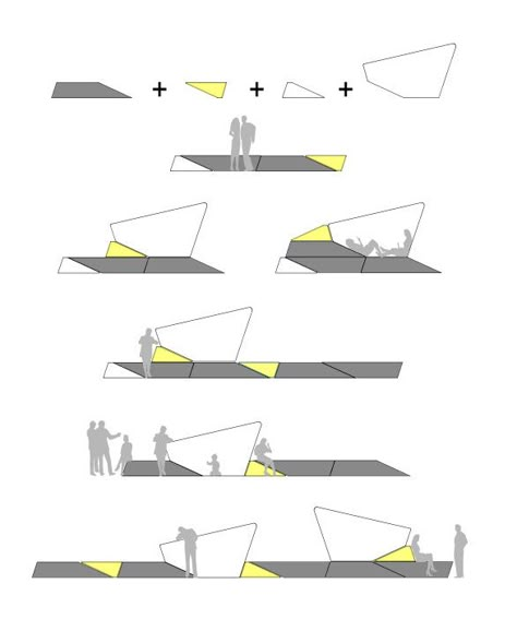 Architectural Installation, Urban Installation, Bike Stands, Landscaping Architecture, Granite Floor, Architecture Diagram, Plans Architecture, Landscape And Urbanism, Urban Furniture