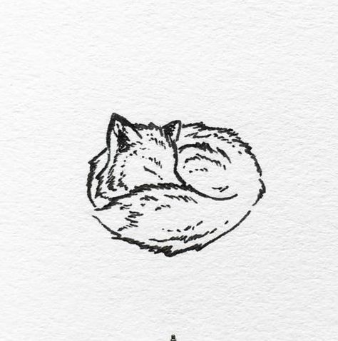 Fleet Foxes Tattoo, Tiny Wolf Tattoo, Fleabag Tattoo, Spring Grunge, Fox Sketch, Tattoo Prints, Woodcut Tattoo, Bottle Drawing, Bunny Tattoos