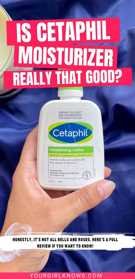 Tired of dealing with dry and flaky skin? According to thousands of reviews, CETAPHIL Moisturizer is the miracle-working lotion you've been searching for! But honestly, it's not all bells and roses. Here's my honest Cetaphil moisturizer lotion review for you to find out if it's worth it for you! Cetaphil Moisturizer For Oily Skin, Cetaphil Cream, Cetaphil Lotion, Cetaphil Moisturizer, The Best Skincare, Moisturizer For Oily Skin, Best Skincare, Face Acne, Best Skincare Products