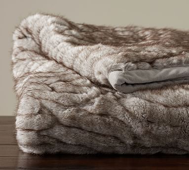 Gathered Faux Fur Throw - Taupe #potterybarn Snow Books, Fur Blankets, Faux Fur Bedding, Old Man Winter, Pillows For Sofa, Dorm Bed, Cozy Life, Zen Room, Cuddly Blanket