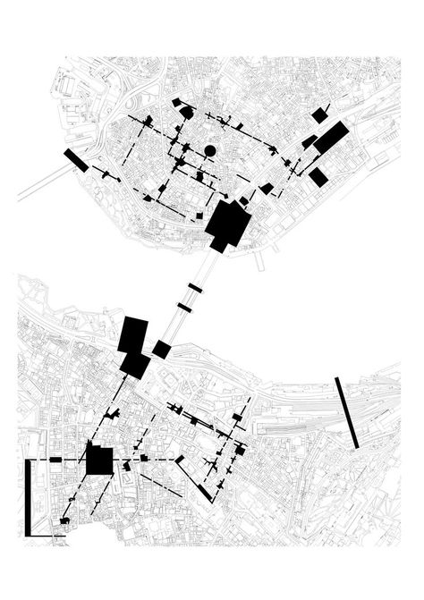 Urban Mapping, Urban Analysis, Architecture Mapping, Landscape Architecture Drawing, Urban Design Plan, Plans Architecture, Paper City, Site Analysis, Concept Diagram